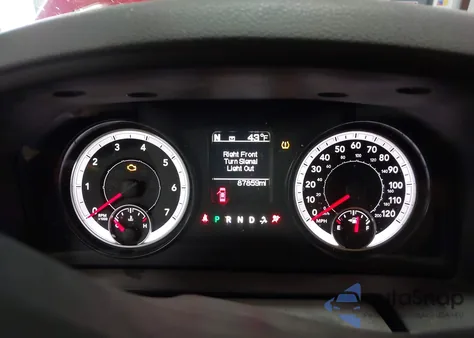 2015 Ram 1500 Big Horn z USA, uszkodzony, nr VIN 1C6RR6LT6FS693084